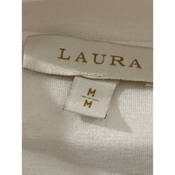 Laura Bomber Jacket with elegant rose gold-tone zippers drawstring hem size M - Picture 5 of 10